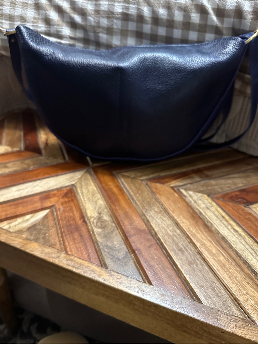 Portland Leather Koala Sling Bag in Cobalt - Picture 3 of 6